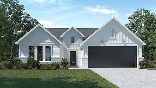 New construction Single-Family house 3510 Greenwhich Way, Texas City, TX 77591 Huntsville- photo 0