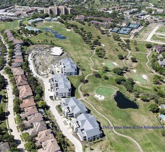 Aerial View of The Residences with the Ritz Carlton and The Nelson Club in the backgrouond