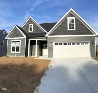 New construction Single-Family house 420 Oak Park Boulevard, Youngsville, NC 27596 - photo 0