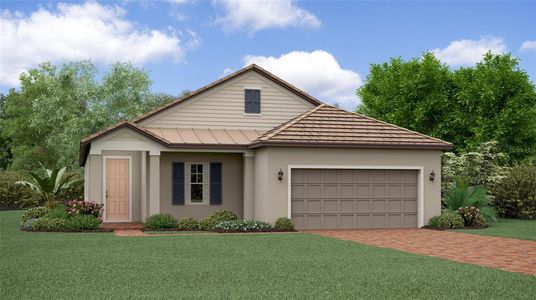New construction Single-Family house 10502 Gable Dig Loop, San Antonio, FL 33576 - photo 0 0