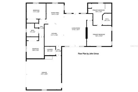 Floor Plan. LPF flooring throughout the home