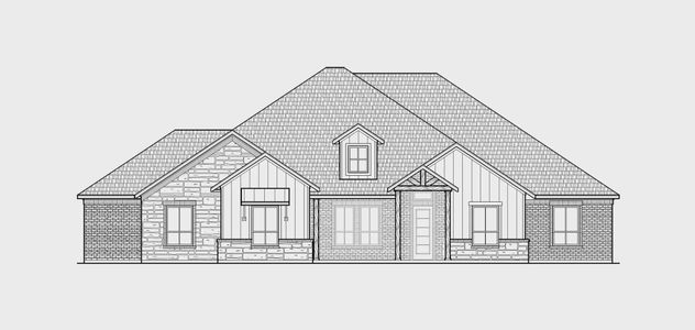 New construction Single-Family house The Hunter, 743 Country Road 4764, Briar, TX 76023 - photo