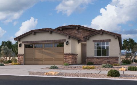 New construction Single-Family house 17377 W. El Caminito Drive, Waddell, AZ 85355 Granite Vista Avanti - Plan 1901- photo 2 2
