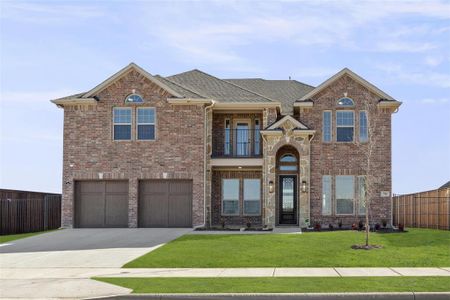 New construction Single-Family house 791 Agape Drive, Haslet, TX 76052 Regency 2F (w/Game)- photo 0
