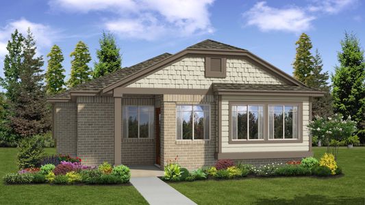 New construction Single-Family house The Palermo, 8169 Daisy Cutter Crossing, Georgetown, TX 78626 - photo