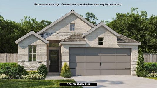 New construction Single-Family house Design 1743W, 16847 Williams Gully Trl, Humble, TX 77346 - photo