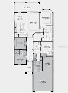 Structural options added include: Tandem garage, tray ceiling package, bedroom and bath 3 in placeof flex room, study in place of dining room, 8' interior doors, single pocket door at bath 2, summer kitchen rough in, and pre-plumb for future laundry sink.