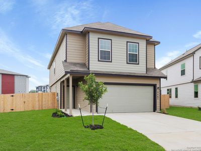 New construction Single-Family house 4467 Tourmaline Way, San Antonio, TX 78245 Emerald- photo