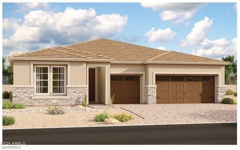 New construction Single-Family house 17668 W Blue Sky Drive, Surprise, AZ 85387 Darius- photo 0