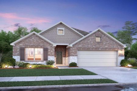 New construction Single-Family house 1187 Cavalry Junction Drive, Alvin, TX 77511 Boone- photo 0