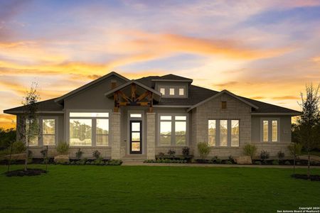 New construction Single-Family house 147 Violet Way, Castroville, TX 78009 The Livingston- photo 15 15