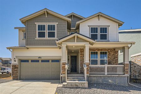 New construction Single-Family house 24498 E Pacific Place, Aurora, CO 80018 Chelton- photo 0