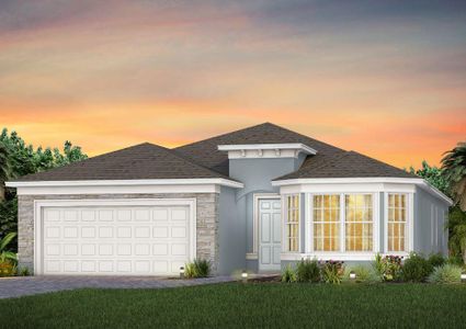 New construction Single-Family house 10200 Sw Sarcoline Drive, Port Saint Lucie, FL 34987 Mystique- photo 0