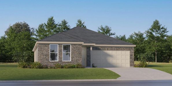 New construction Single-Family house 121 Chapel Beck Dr, Kyle, TX 78640 Walsh- photo 0