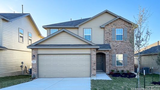 New construction Single-Family house 29521 Lost Copper, Bulverde, TX 78163 The Landry- photo 0