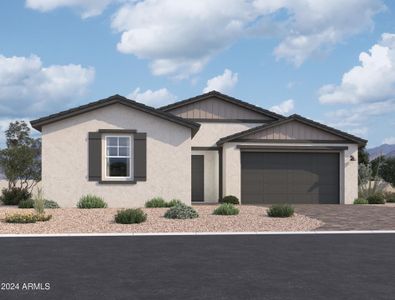 New construction Single-Family house 7694 W Tether Trail, Peoria, AZ 85383 Jade Homeplan- photo 0 0