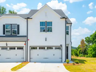 New construction Townhouse house 6382 Apalachee Way Se, Smyrna, GA 30126 Opal End Unit- photo 0