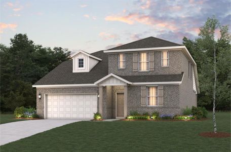 New construction Single-Family house 1709 Briar Hill Drive, Denton, TX 76207 Cascade- photo 0 0