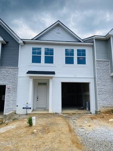 New construction Townhouse house 552 Eversden Drive, Zebulon, NC 27597 Fairview- photo 0 0