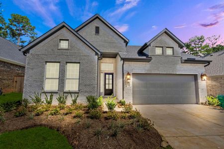 New construction Single-Family house 144 Alder Wood Trace, Willis, TX 77318 Lynnbrook- photo 0