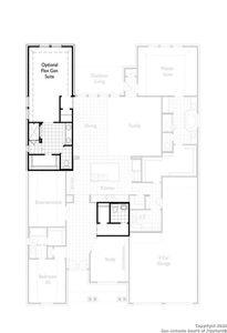 New construction Single-Family house 3043 Daplyn Park, Bulverde, TX 78163 213 Plan- photo 4 4