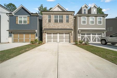 New construction Townhouse house 5121 Sidney Square Drive, Flowery Branch, GA 30542 Sawnee- photo 2 2