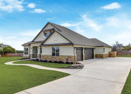New construction Single-Family house 124 Plum Sassy, Liberty Hill, TX 78642 Bayonne- photo 19 19