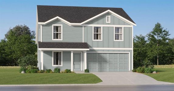 New construction Single-Family house 2624 Schwartz Ln, Pflugerville, TX 78660 Littleton- photo 0