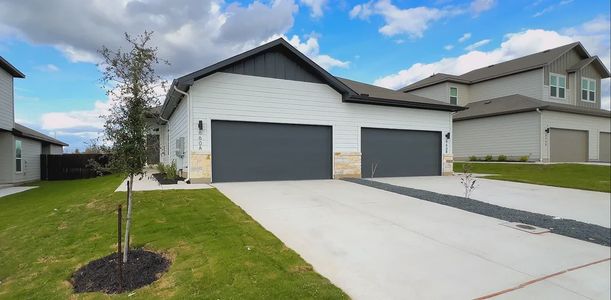 New construction Duplex house 278 Barton Crossing, Buda, TX 78610 - photo 0