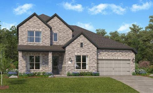 New construction Single-Family house 4619 Sleepy Retreat Court, Fulshear, TX 77441 Pikes- photo 0