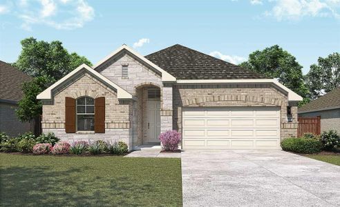New construction Single-Family house 4913 Blue Pearl Lane, League City, TX 77573 Premier Series - Mahogany- photo 0