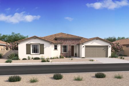 New construction Single-Family house 37565 W Padilla Street, Maricopa, AZ 85138 Sedona- photo 0 0