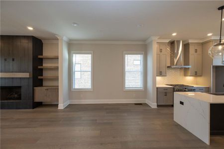 New construction Townhouse house 235 Briscoe Way, Unit 7, Alpharetta, GA 30009 The Chaucer- photo 13 13