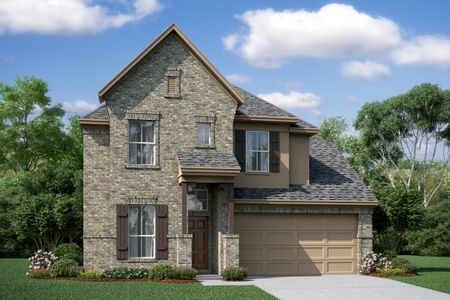 New construction Single-Family house 3628 Crosspointe Pass, Angleton, TX 77515 Ashville- photo 0