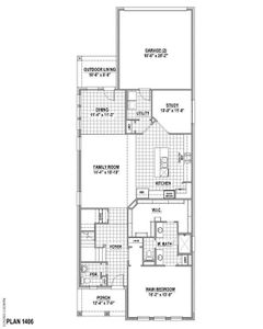 New construction Single-Family house 3918 Stars, Celina, TX 75078 Plan 1406- photo 1 1
