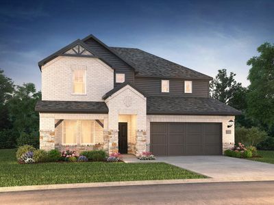 New construction Single-Family house 1311 Los Olmos Lane, Crandall, TX 75114 The Woodside- photo 0