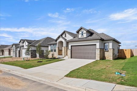 New construction Single-Family house 3724 Pin Oak Hills, Seguin, TX 78155 Paige- photo 0