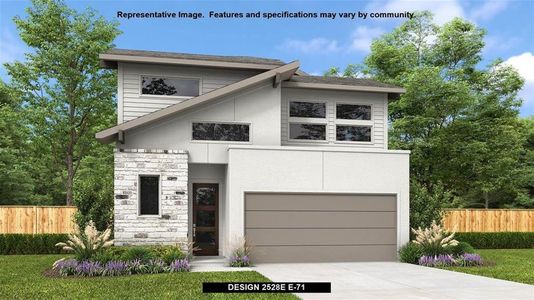 New construction Single-Family house 8510 Tranquil Glade Trl, Austin, TX 78744 Design 2528E- photo 0