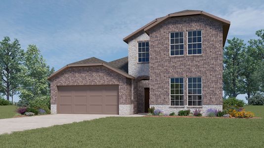 New construction Single-Family house 9820 Quail Pointe Rd, Aubrey, TX 76227 H231 Copaiba- photo