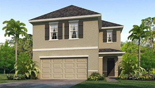 New construction Single-Family house 5645 Castle Cary Row, Wesley Chapel, FL 33545 - photo 0