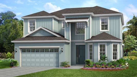 New construction Single-Family house 205 Manns Harbor Drive, Apollo Beach, FL 33572 - photo 1