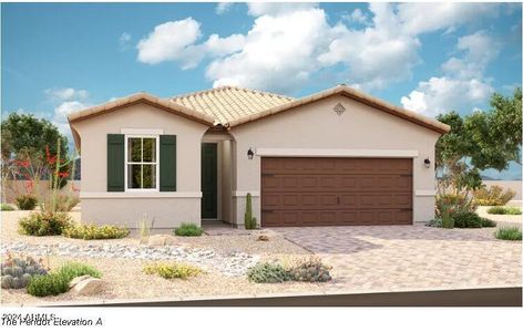New construction Single-Family house 40035 W Elm Drive, Maricopa, AZ 85138 Peridot- photo 0 0