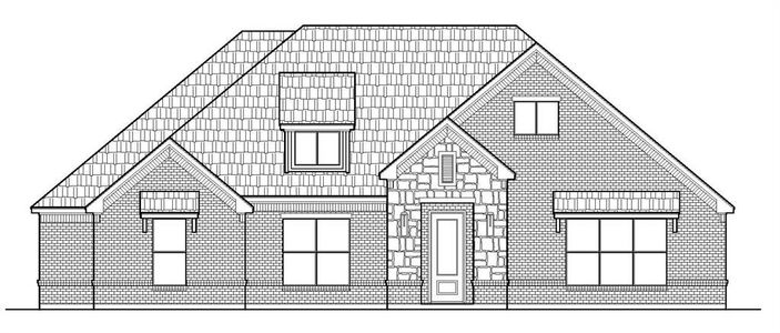 New construction Single-Family house 9009 Valley Oak Ct, Springtown, TX 76082 Tulip- photo 0 0