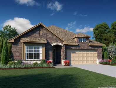 New construction Single-Family house 12655 Auriga, San Antonio, TX 78245 Makenzie Homeplan- photo 1 1