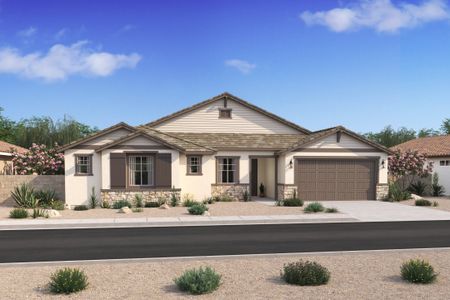 New construction Single-Family house NWC Bowling Rd & Hatman Rd, Maricopa, AZ 85138 - photo 55 55