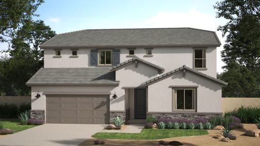New construction Single-Family house 31564 N. Hayweather Ln, San Tan Valley, AZ 85143 Wrightson- photo 1 1