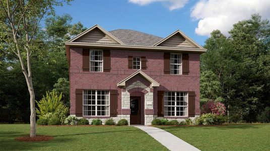 New construction Single-Family house 9936 Little Tree Lane, Fort Worth, TX 76179 Conroe- photo 0 0