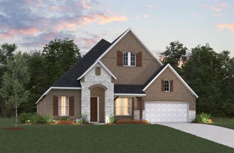 New construction Single-Family house 20911 Whirlaway Green Circle, Tomball, TX 77377 Wimberley- photo 0 0