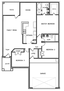 New construction Single-Family house Floor Plan 1500, 17839 Chartertree Lane, Tomball, TX 77377 - photo