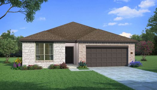 New construction Single-Family house Birch II, 4010 Colony River Rock Boulevard, Pinehurst, TX 77362 - photo